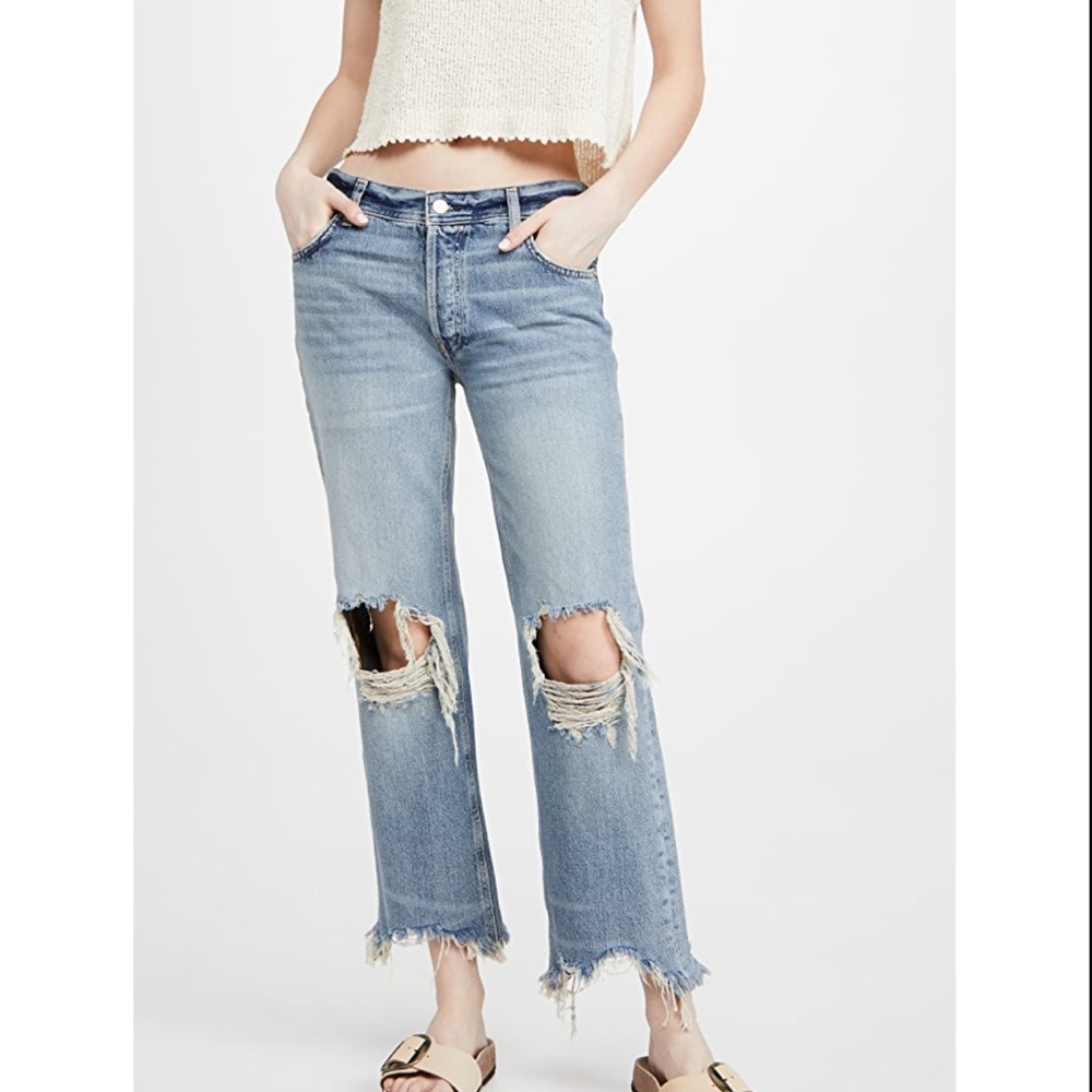 FREE PEOPLE! fringed bottom, never worn